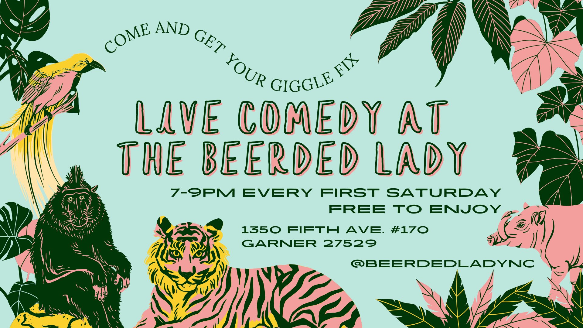 Live Comedy at The Beerded Lady