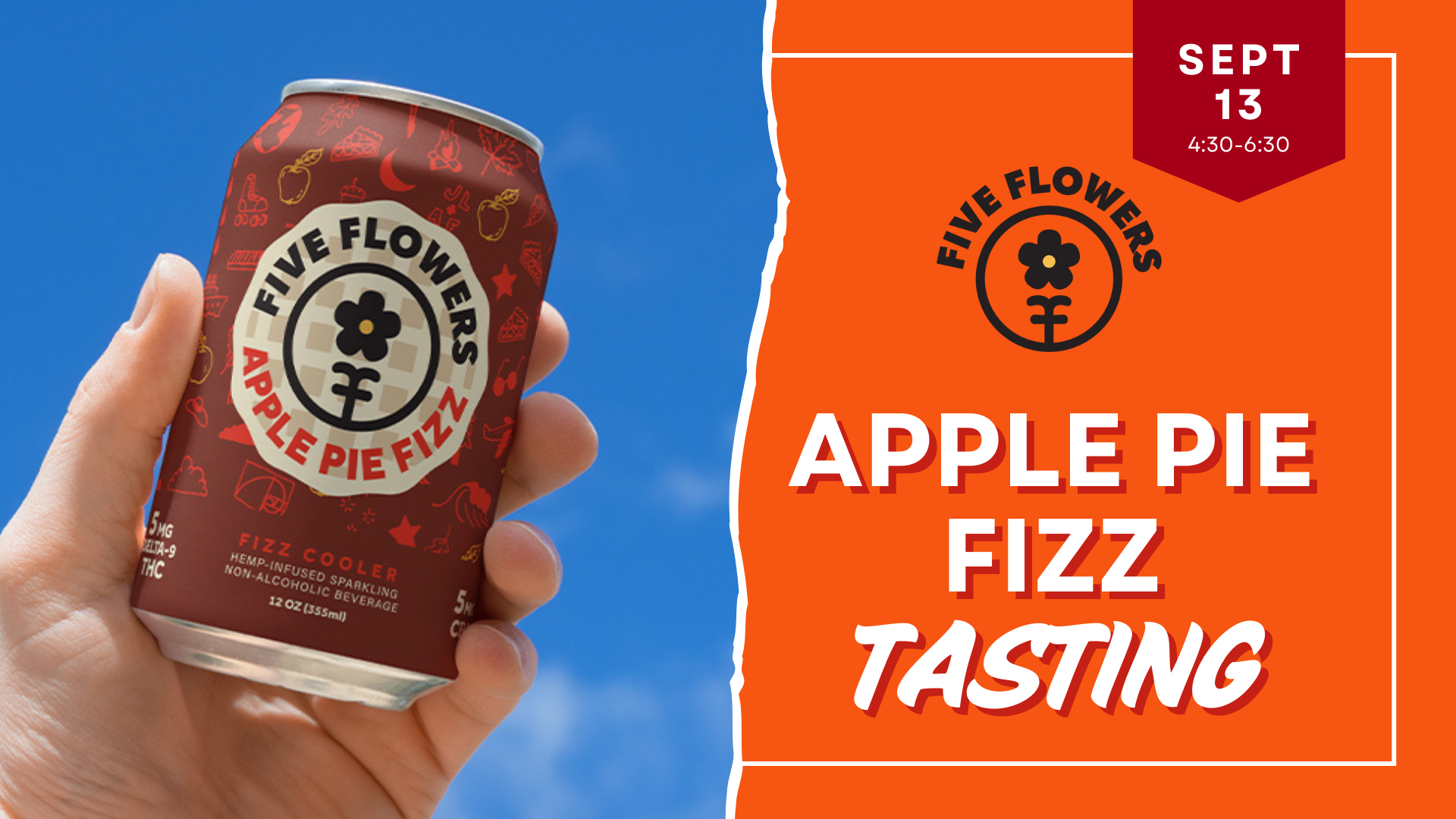 Five Flowers Tasting Apple Pie Fizz