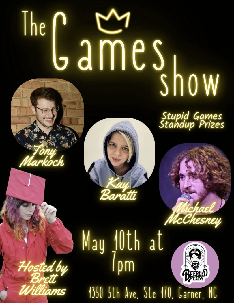 The Games Show Hosted by Brett Williams May