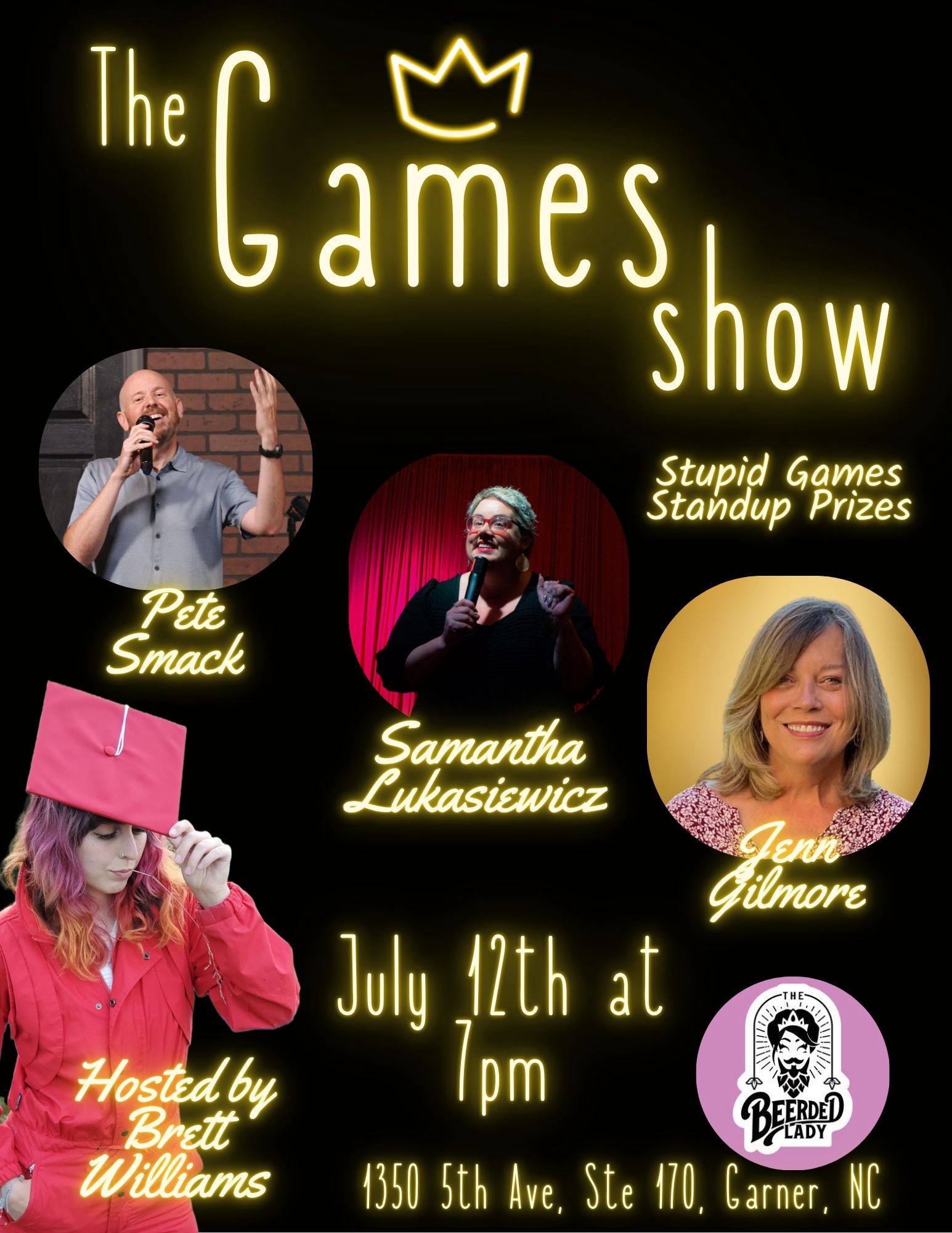 The Games Show The Beerded Lady July