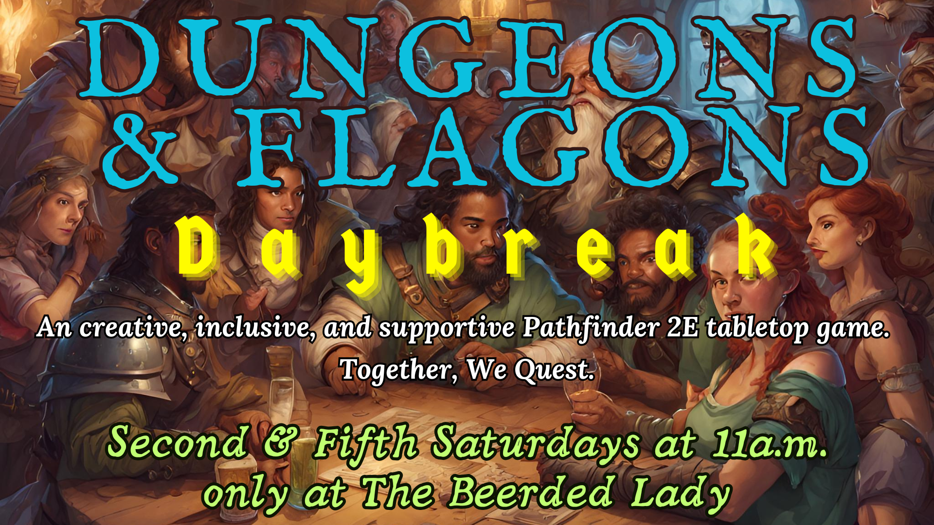 Dungeons and Flagons Daybreak table top game