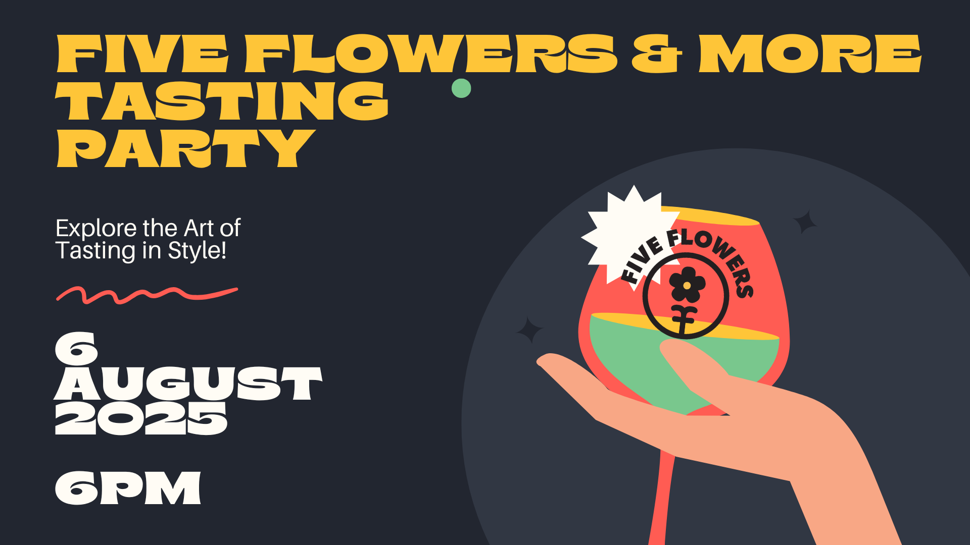 Five Flowers Tasting Event
