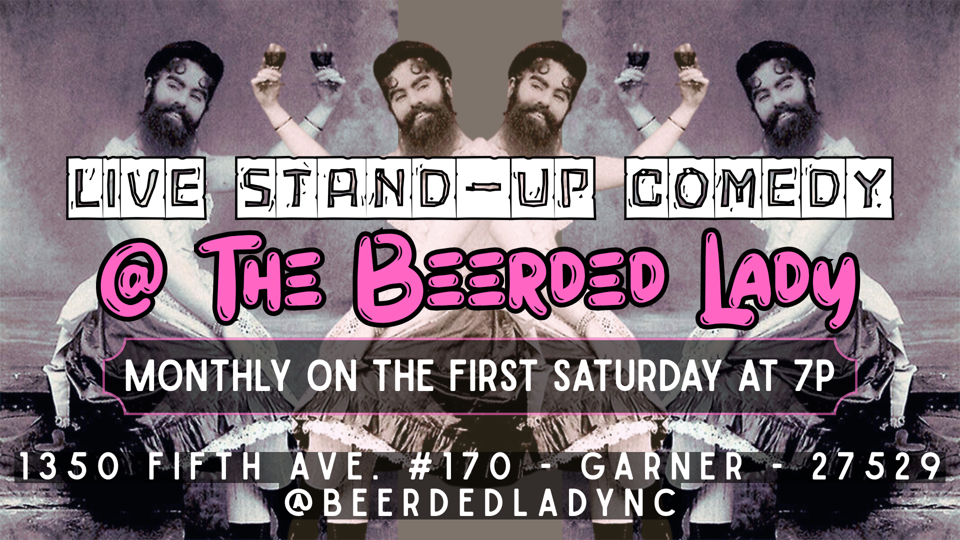 Monthly Stand-up Comedy @ The Beerded Lady