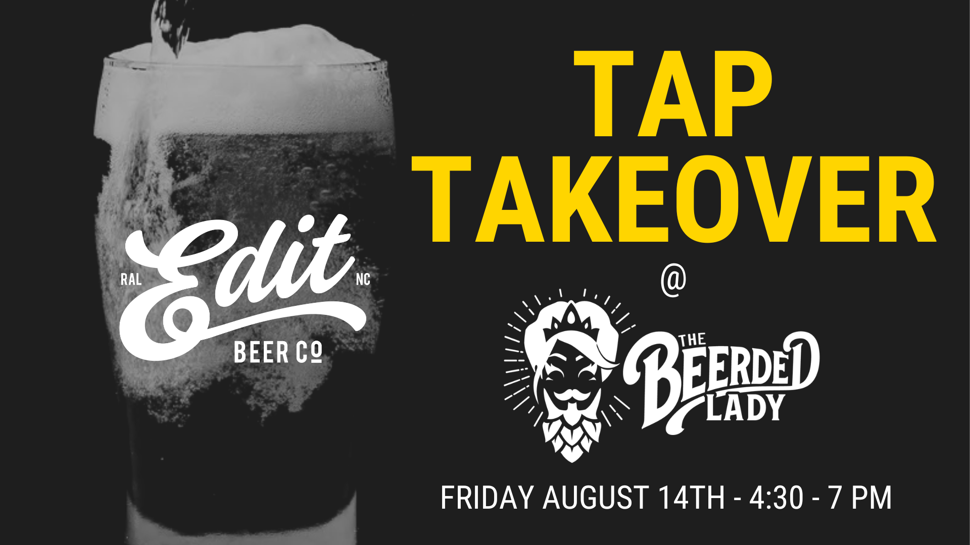 Edit Beer Co. Tap Takeover